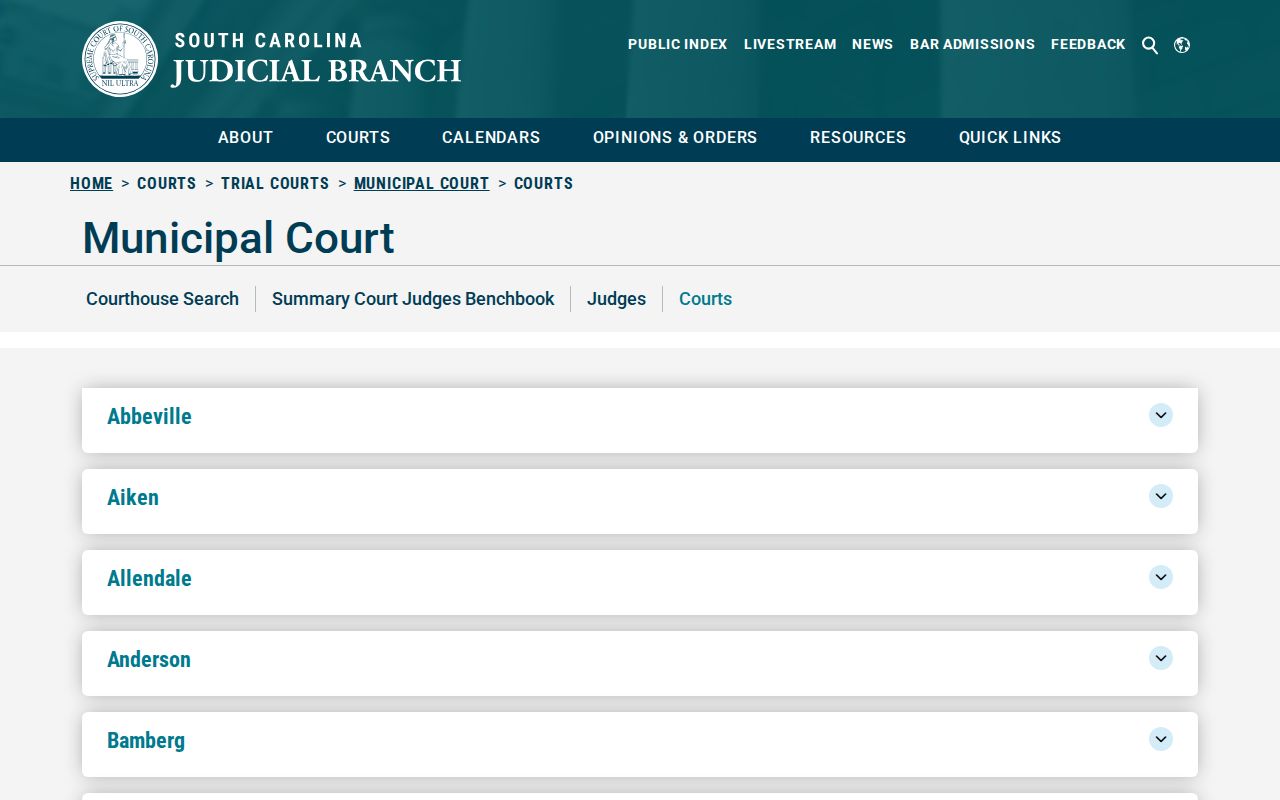 Spartanburg County municipal warrant records, Duncan and Woodruff court roster